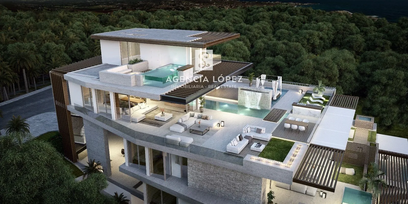 Ático exclusivo frente al mar en Estepona